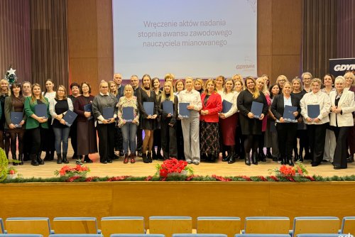 Uroczystość wręczenia aktów mianowania w Szkole Muzycznej I i II stopnia im. Zygmunta Noskowskiego (fot. Katarzyna Balcerzak) 