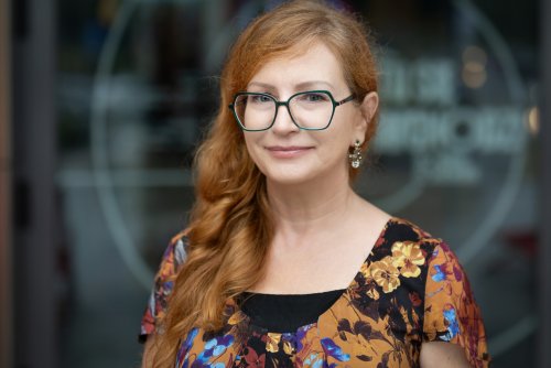Natalia Gromow z tytułem Bibliotekarza Roku 2025 (fot. Anna Rezulak)
