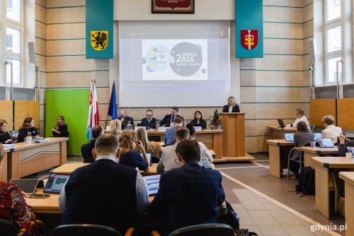 XXV sesji Rady Miasta Gdyni odbyła się 17 grudnia (fot. Karol Stańczak)