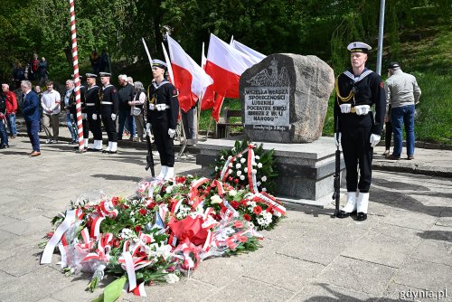 Uroczystości pod Pomnikiem Konstytucji 3 Maja rozpoczną się w niedzielę o godz. 12:00 (fot. Michał Puszczewicz/archiwum) 