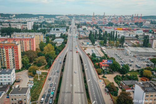 Rozbudowa Estakady Kwiatkowskiego będzie jedną z największych inwestycji drogowych w historii Gdyni (fot. Marcin Mielewski - Zarząd Dróg Miejskich)