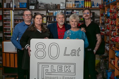 Gdyńską firmę rodzinną Flek tworzą cztery pokolenia (fot. materiały Gdyńskiego Centrum Wspierania Przedsiębiorczości)