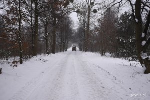 Utwardzonym fragmentem ulicy Krauzego kierowcy mogą jeździć od soboty, 22 grudnia // fot. Sławomir Okoń