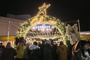 Otwarcie jarmarku świątecznego w Gdyni, fot. Karol Stańczak