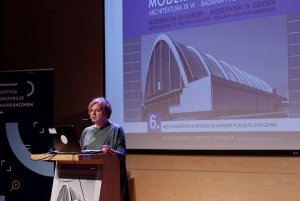Małgorzata Rozbicka - 6. konferencja "Modernizm w Europie - modernizm w Gdyni" / fot. Alina Limańska-Michalska