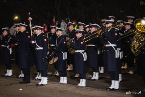 O oprawę uroczystości zadbała Orkiestra Marynarki Wojennej 