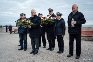 Oddali hołd tym, co odeszli na wieczną wachtę // fot. Dawid Linkowski