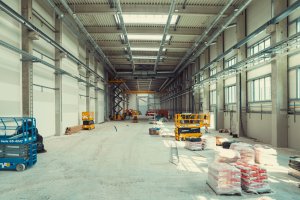 Realizacja Programu Miecznik wymaga nowoczesnej infrastruktury stoczniowej, stąd budowa dwóch hal i budynku socjalno-administracyjnego. Fot. mat. pr. PGZ SW