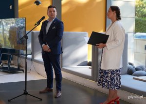 Na zdjęciu wiceprezydent Maciej Zielonka