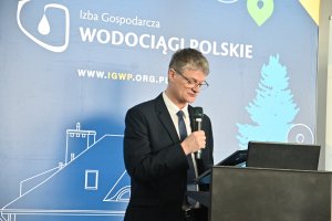 Gości konferencji powitał wiceprezydent Gdyni, Rafał Geremek
