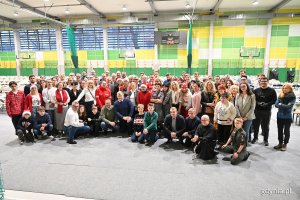 Zdjęcie grupowe uczestników wigilii 
