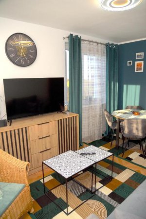Salon w obiekcie Zielona Przystań