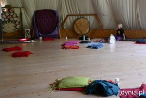 Sala, w której odbywają się zajęcia (fot. Magdalena Starnawska)