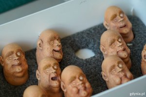 Różne oblicza Sancho Pansy z sylikonu