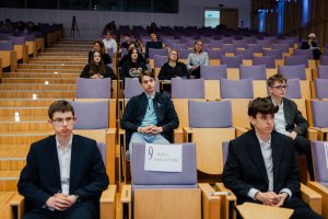 Uczestnicy finału konkursu Wiedzy o Gdyni / fot. Uniwersytet WSB Merito Gdynia