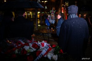 W Gdyni uczczono pamięć o ofiarach stanu wojennego // fot. Dawid Linkowski