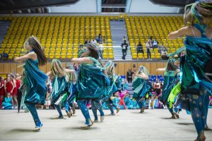 XIII Międzynarodowy Festiwal Formacji Gimnastyczno-Tanecznych „Gim Show 2018” odbył się w sobotę, 28 kwietnia // fot. Dawid Linkowski