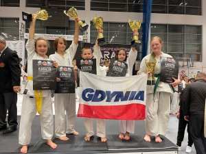 Gdynianie przywieźli worek medali // fot. Pomorski Klub Karate Kyokushin 