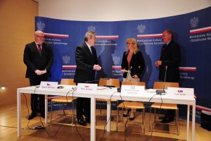 Przedstawiciele Grupy Wyszehradzkiej na konferencji w Muzeum Miasta Gdyni, fot. Michał Kowalski