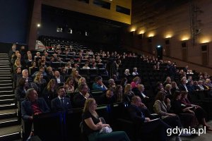 Uczestnicy gali plebiscytu „Pomorskie Sztormy” zgromadzeni w Europejskim Centrum Solidarności 