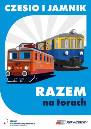 Czesio i Jamnik razem na torach // mat. prasowe