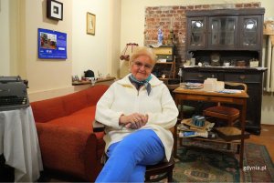 Maria Piradoff-Link, kustoszka Mini Muzeum (fot. Magdalena Starnawska)