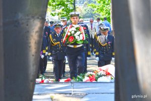 Uroczystości upamiętniające 80. rocznicę wybuchu II wojny światowej na cmentarzu w Redłowie, fot. Michał Puszczewicz