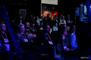 Uczestnicy gali finałowej konkurs&oacute;w dla start-up&oacute;w na Infoshare 