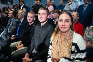 W piątek, 4 października, w Centrum Kształcenia Zawodowego i Ustawicznego nr 1 w Gdyni odbyły się uroczyste obchody 95-lecia istnienia placówki. fot. Michał Sałata