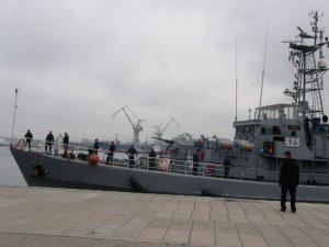 ORP Mewa obecnie stacjonuje w Porcie Wojennym w Gdyni-Oksywiu // fot.facebook.com