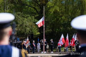Uroczystości pod Pomnikiem Konstytucji 3 Maja