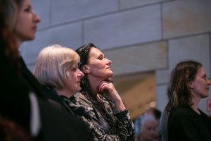 Otwarcie wystawy prac Józefa Wilkonia w Muzeum Miasta Gdyni.