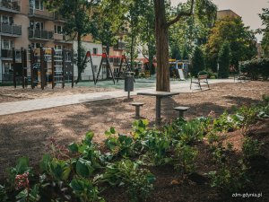 Zmodernizowany plac zabaw przy SP 33 w Gdyni