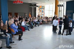 Spotkanie upamiętniające 3. rocznicę wybuchu wojny w Ukrainie odbyło się w Muzeum Miasta Gdyni (fot. Magdalena Starnawska)