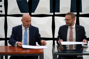 na zdjęciu Adam Leszkiewicz i Jan Grabowski