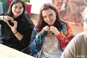 Uczniowie w trakcie szkolenia w Wydziale Dostępności UM Gdyni