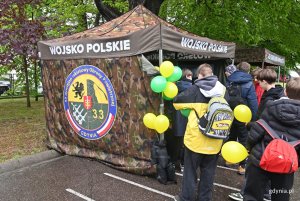 Stoisko Wojska Polskiego (fot. Magdalena Starnawska)
