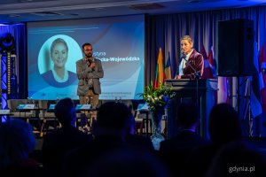 Krystyna Danilecka-Wojewódzka, prezydent Słupska. Konferencja generalna Związku Miast Bałtyckich w Słupsku, 5 listopada (fot. Kamil Złoch)