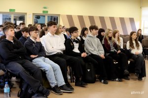 20 listopada: Międzynarodowy Dzień Praw Dziecka w I Akademickim Liceum Ogólnokształcącym w Gdyni (fot. Katarzyna Balcerzak)