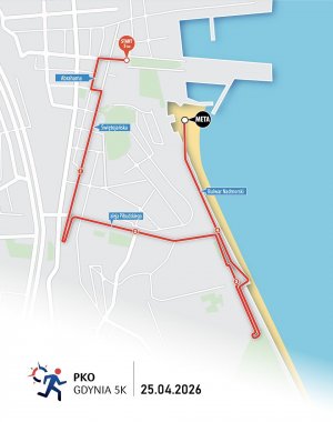 Trasa PKO Gdynia 5K
