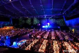 Zwieńczeniem forum była „Wspólna kaczka", czyli doroczny bankiet organizowany w hali Gdynia Arena // fot. Dawid Linkowski