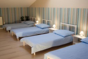 Smart Stay Hostel, widok na jeden z pokoi