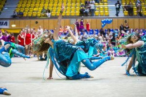 XIII Międzynarodowy Festiwal Formacji Gimnastyczno-Tanecznych „Gim Show 2018” odbył się w sobotę, 28 kwietnia // fot. Dawid Linkowski