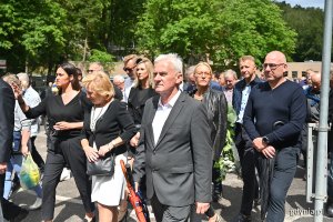Uroczystości pogrzebowe Janusza Kupcewicza w Gdyni-Witominie, fot. Michał Puszczewicz