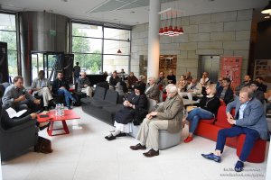 Dni Nagrody Literackiej Gdynia. Spotkanie z laureatami Kostek Literackich // fot. M.Puszczewicz