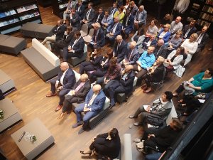 Debata pod hasłem: „Ustawa metropolitalna szansą na dalszy rozwój Pomorza” w Europejskim Centrum Solidarności // fot. Karolina Szypelt