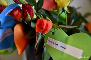 Akcja „Róża od św. Walentego” odbyła się w Gdyni // fot. Paweł Kukla