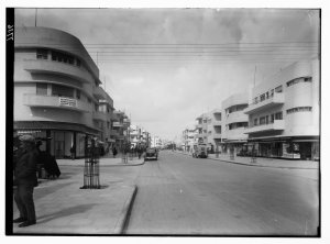 Ulica Dizengoffa w Tel Awiwie, widok w kierunku północnym, LC 