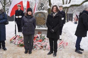  Przedstawiciele Młodzieżowej Rady Miasta: Iga Drzewiecka i Kamil Pałka