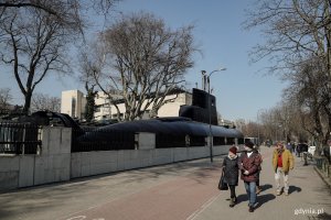 „Sokół” na ekspozycji plenerowej Muzeum Marynarki Wojennej 